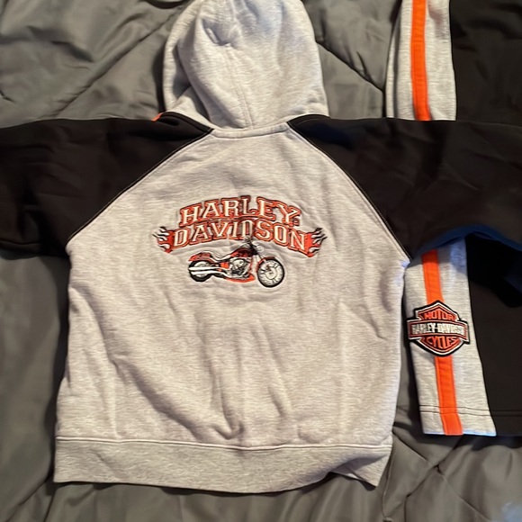 Harley Davidson Boys Pant/Sweatshirt Set size 4T - Picture 3 of 3
